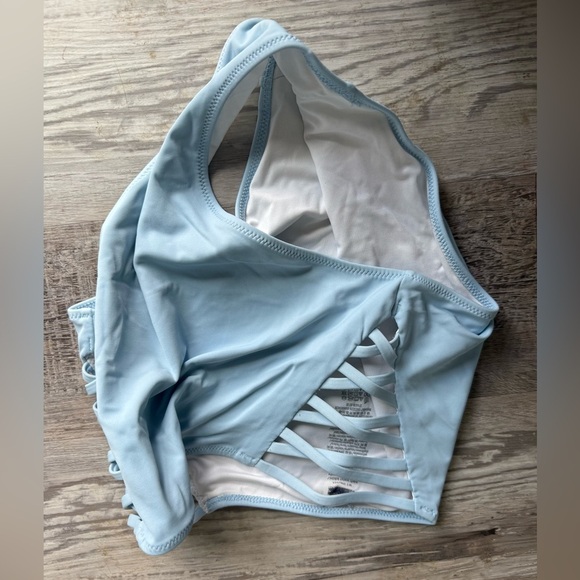 PINK By Victoria Secret Push Up High Waisted Bikini Strappy Side Details Size M - Picture 11 of 11